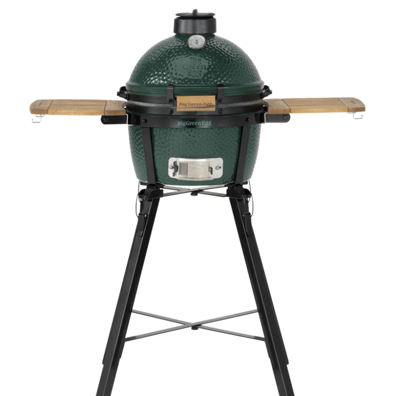 MiniMax Big Green Egg със стойка и масички